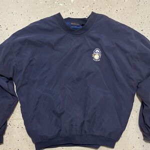 Antigua vintage Navy Windbreaker Jacket